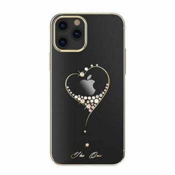 Kingxbar Wish Schutzhülle mit Swarovski-Kristallen iPhone 12 mini gold